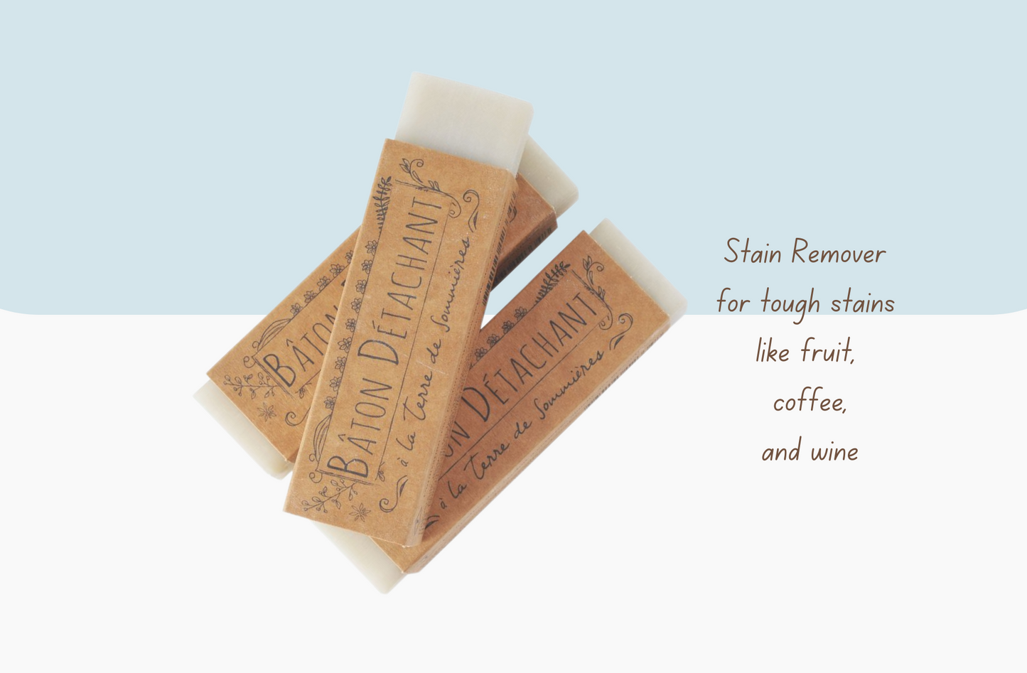 Remove even the toughest stains with our Stain Remover Stick enriched with Terre de Sommières and grape seed oil. Compact, eco-friendly, and easy to use, it’s perfect for various surfaces like fabrics, curtains, and carpets. Maître Savonitto Stain Remover Stick