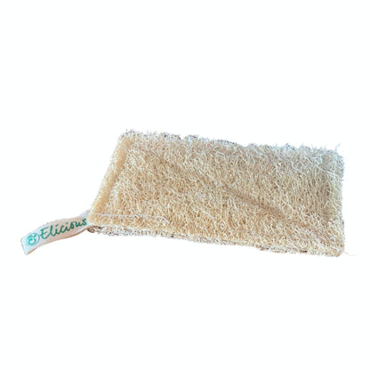 Natural Dishwashing Sponge and Pot Scrubber- Made from Loofah